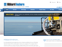 Tablet Screenshot of hibbardinshore.com